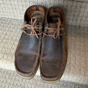 Clarks Men’s Wallabee Boots, size 11.5